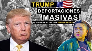 DONALD TRUMP Deportaciones Masivas ¿Que Pasará Con La Llegada de Inmigrantes Por La Frontera🗽🇺🇸 [upl. by Imaon283]