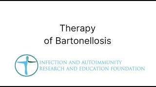 Bartonella Natural and Antibiotic Therapy [upl. by Onailil]