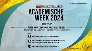 10 MEI 2024  ACADEMISCHE WEEK 2024 [upl. by Cornwall]