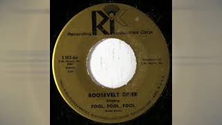 Roosevelt Grier – Fool Fool Fool 1964 [upl. by Odrawde164]