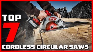 Tools of the Trade 7 MustHave Cordless Circular Saws [upl. by Eelana]