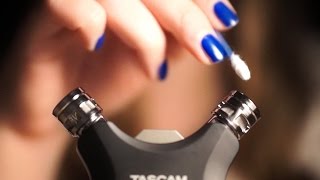 ASMR NEW MIC TEST Touching amp Brushing [upl. by Hsur]