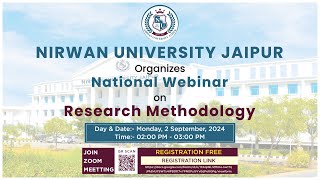 National Webinar on Research Methodology [upl. by Goda]