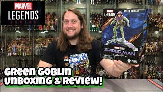 Green Goblin SpiderMan No Way Home Marvel Legends Unboxing amp Review [upl. by Neel885]