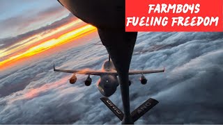 Ohio Farm Boys Refuel a USAF C17 Globemaster [upl. by Ranite]