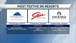 Three Vermont ski resorts ranked as most festive [upl. by Tammany]