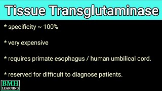 Tissue Transglutaminase Test  tTGIgA Test  Test For Celiac Disease [upl. by Gemma559]