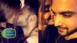 Caught Karan Kundra KISSES Girlfriend VJ Anusha [upl. by Czarra296]