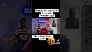 MAN UTD vs ASTON VILLA 00  MAN UTD FANS ANGRY REACTION‼️ REACTION FROM THE BEARDEDMANCS🍿 [upl. by Blondy400]