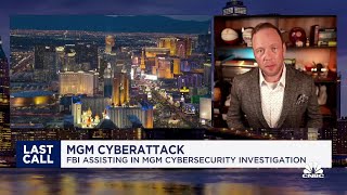 Las Vegas resorts on notice after major ransomware attack hits MGM says cybersecurity expert [upl. by Yrelbmik]