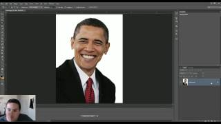 Remove Background from Photo  Photoshop CS6 [upl. by Marzi77]