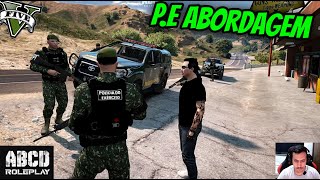 POLÍCIA DO EXÉRCITO FAZ ABORDAGEM A CIDADÃO 10  GTA RP [upl. by Eannaj]