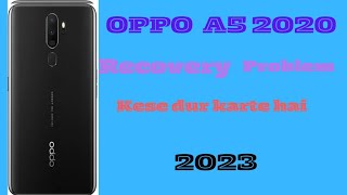 Oppo Recovery Mode Problem  Oppo A5 2020 Coloros Recovery Problem  Oppo A9 2020 Recovery Mode Fix [upl. by Ribaj]