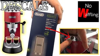 How to DESCALE Delonghi Dedica  In depth Video for beginners [upl. by Yul]