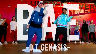 OT Genasis  Bae Choreo By Anze [upl. by Denoting484]