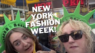 CHAOTIC NYFW VLOG  Brittany Broski [upl. by Trant799]