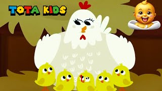 Five Little Chicks  Lullaby for Kids  Nursery Rhymes amp Kids Songs kids videos baby COCOMILIA [upl. by Yliak]