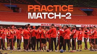 Taking you through all the 💥 action from our Practice Match 2️⃣ at Uppal 🏏🧡  SRH [upl. by Marcus]