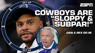 NEW LOW for the Dallas Cowboys 😮 SLOPPY UNDISCIPLINED SUBPAR TEAM  Dan Orlovsky  Get Up [upl. by Stewardson300]