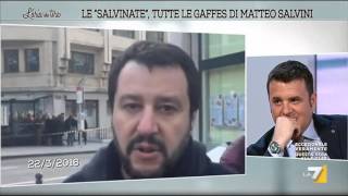 Le salvinate tutte le gaffes di Matteo Salvini [upl. by Ojibbob]