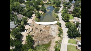 Tulsa mayor Swan Lake fountain to be operational by end of year [upl. by Ibbison]