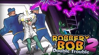 Robbery Bob 2  Double Trouble  Level Eight AB Chapter 2 Level 1920 Perfect 3 Stars Walkthrough [upl. by Miltie643]