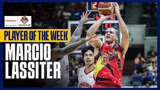 MARCIO LASSITER  PLAYER OF THE WEEK  PBA SEASON 49 GOVERNORS’ CUP  HIGHLIGHTS [upl. by Irtimd]