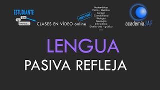 La Pasiva Refleja  Análisis Sintáctico Lengua Española sintaxis  academia JAF [upl. by Langan]