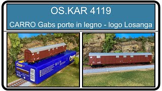 OSKAR 4119 CARRO CHIUSO GABS PORTE IN LEGNO [upl. by Hett]