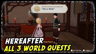 Hereafter World Quest  Genshin Impact  All is Well Achievement [upl. by Philan]