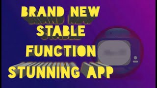 BRAND NEW STUNNING APP STABLE FUNCTION ANDROID FIRESTICK 2024 [upl. by Nodnarg]