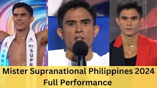 BRANDON ESPIRITU  MISTER SUPRANATIONAL PHILIPPINES 2024 FULL PERFORMANCE [upl. by Sedgewinn]