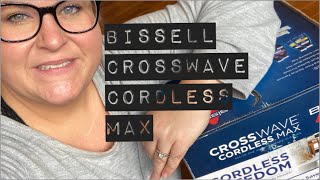 Unboxing and first impression of BISSELL CrossWave Cordless Max [upl. by Annaeed]