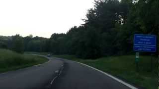 Taconic State Parkway I84 to NY 55 northbound [upl. by Nnylarac655]