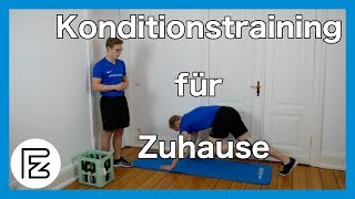 Konditionstraining zu hause  Kondition aufbauenverbessern [upl. by Ellerud]