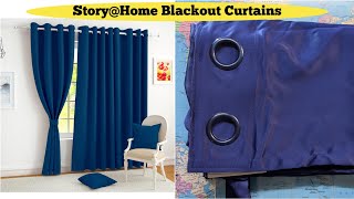 StoryHome Blackout Curtainsindiaunboxed [upl. by Elyad815]