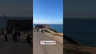 Nazare  Big wave lookout point  in Portugal [upl. by Falk]