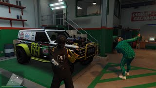 GTA Online  The Cargo Ship Robbery Annis Hellion [upl. by Schwarz]