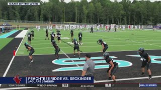 Peachtree Ridge vs Seckinger  Game of the Week [upl. by Gavan]