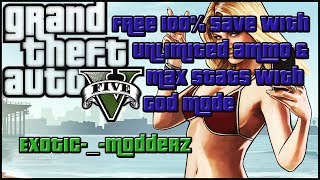 Grand Theft Auto V ❂100 Save With God Mode Unimited Ammo And Unlimited Money XBOX 360❂ [upl. by Sedecrem908]