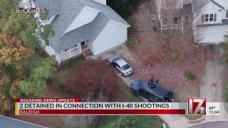 2 detained in connection with I40 shooting [upl. by Macdonell69]