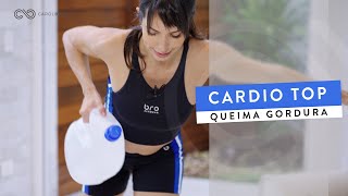 Cardio QUEIMA Gordura e define Peito e Costas  Carol Borba [upl. by Ati]