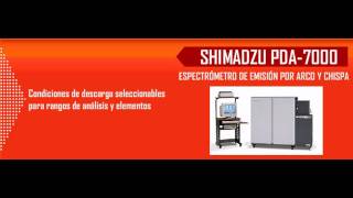 Espectrómetro de Emisión por Arco y Chispa Shimadzu PDA7000 [upl. by Uis993]