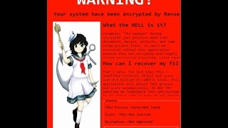 RensenWare ransomware RENSENWARE extension [upl. by Jammie171]