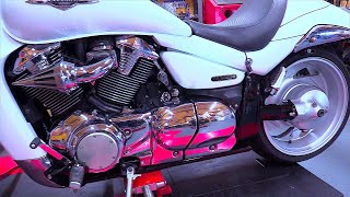 Giant Suzuki Intruder M1800 Three Day Project day3 Finished [upl. by Ecadnac]