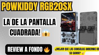 📢 LA NUEVA CONSOLA DE POWKIDDY 👉 RGB20SX Análisis a fondo en Español [upl. by Amir873]