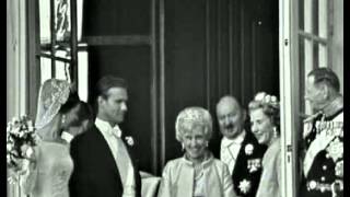 Royal Wedding of Queen Margrethe II and Prince Consort Henrik 1967 Part 3 [upl. by Xerxes]