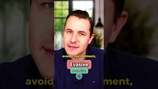 Evasive  Meaning Pronunciation and Synonyms English Word of the Day [upl. by Kcirednek]