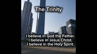 The Trinity  Godhead  the Father Son and the Holy Spirit a unity of three coeternal Persons [upl. by Joacima]