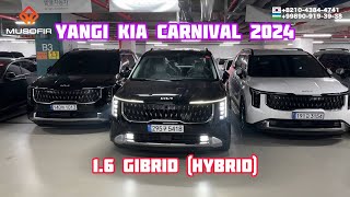 Koreyadan Yangi Kia Carnival Sedona Gibrid Hybrid 2024 [upl. by Norat]